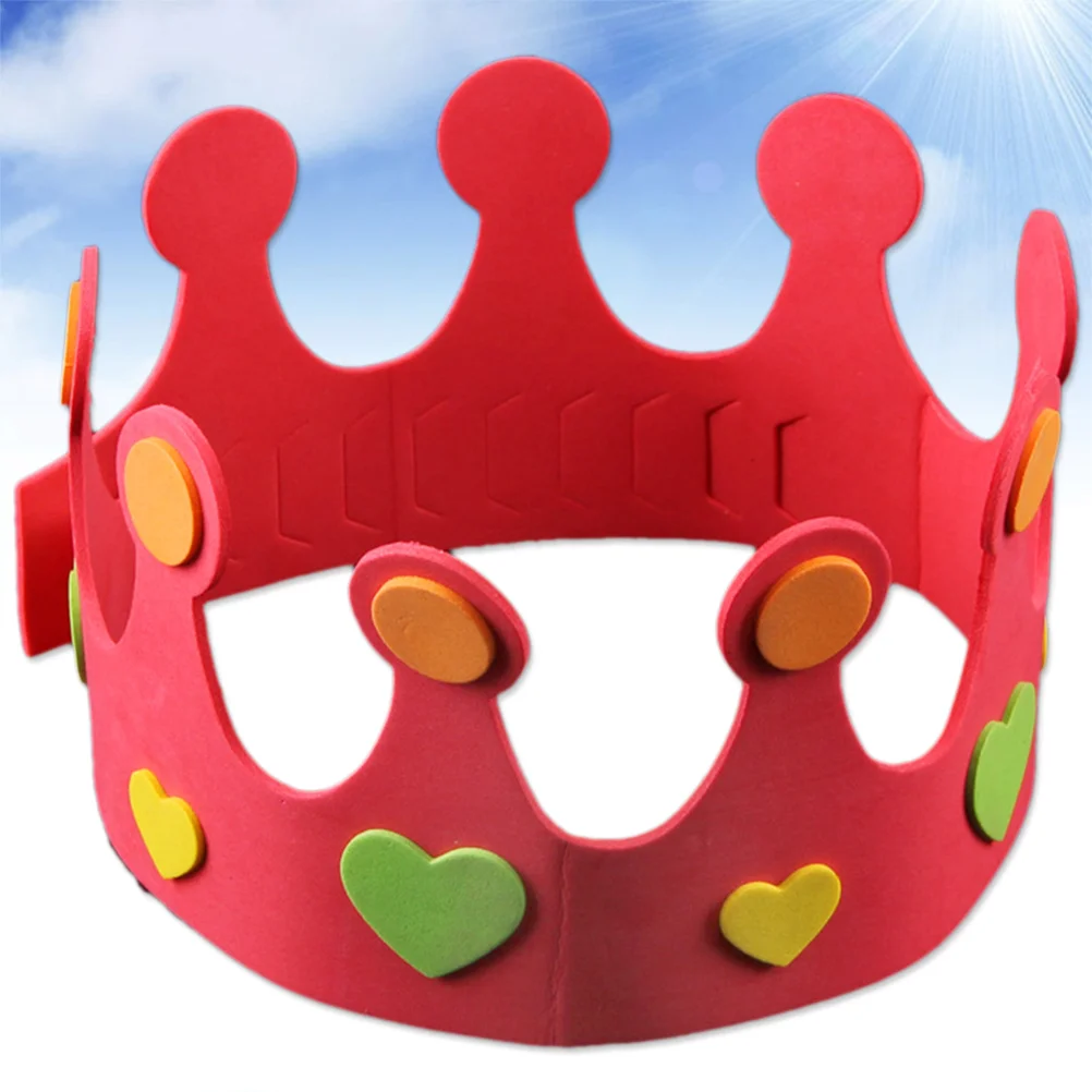 Birthday Hat Role Play Accessory Party Dress-up Prom Convenient Handmade Crown DIY