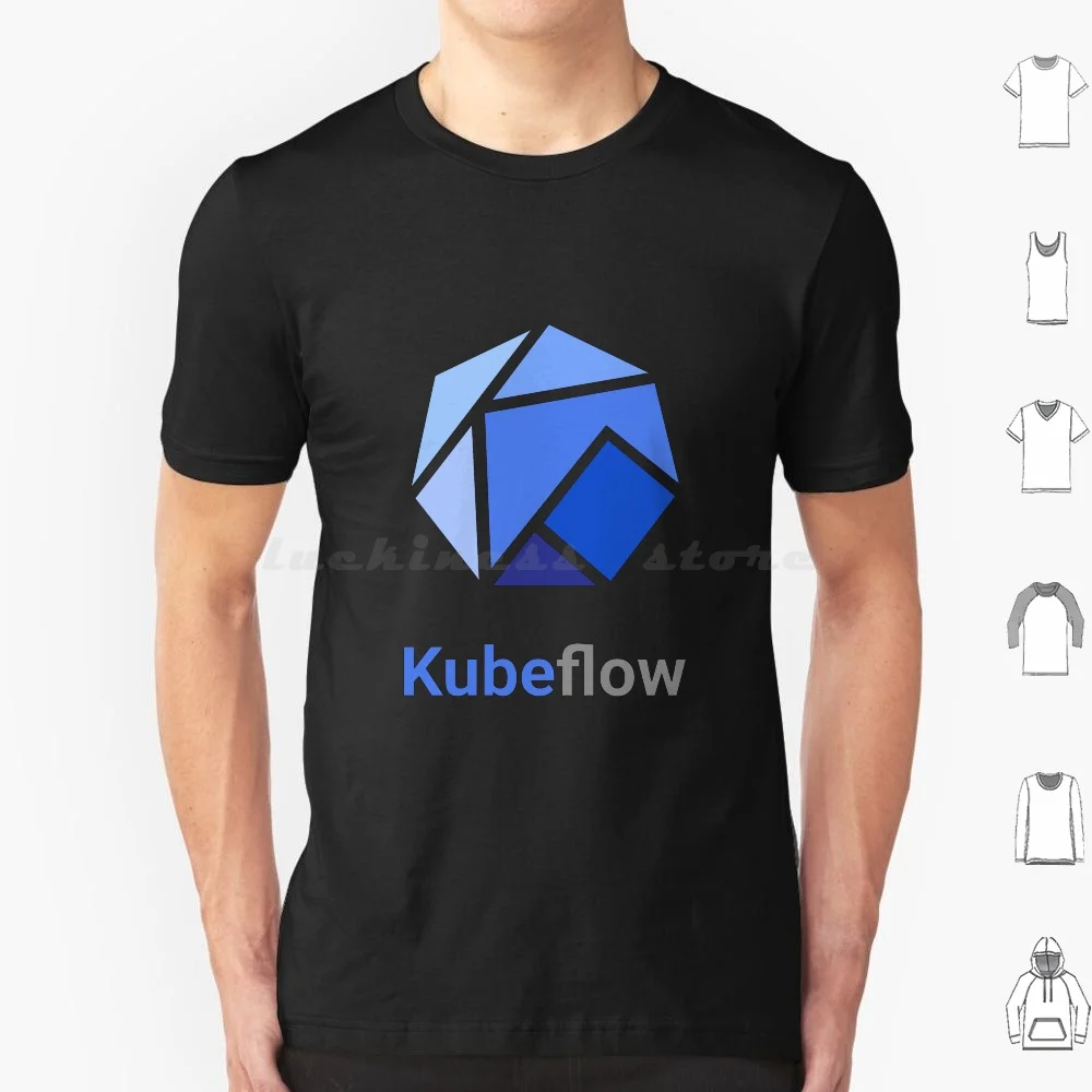 Kubeflow T Shirt 6xl Cotton Cool Tee Kubernetes K8s Tensorflow Jupyter Docker Ml Ai Cv Coderman