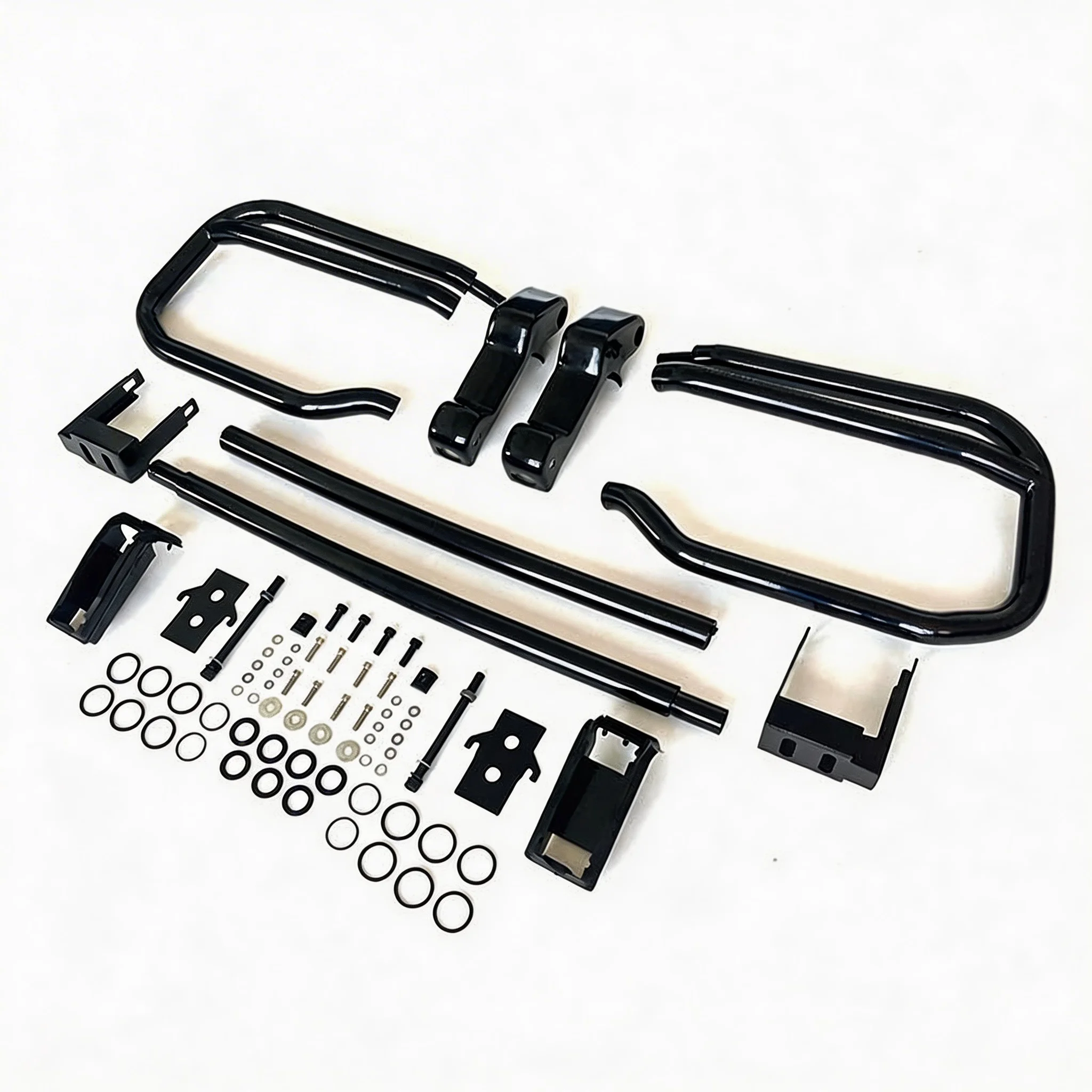 

Auto Parts Body Black Silver Universal Stainless Steel High-strength Rust-proof Front Bumper Guard