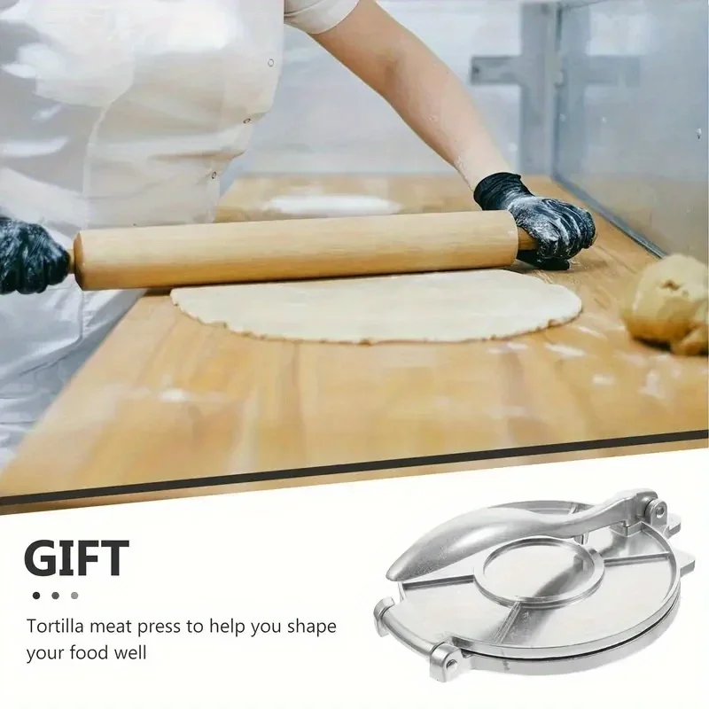 Mexican Tortilla Press, Perfect Molding with One-click, Easy To Clean, Essential Kitchen Tools