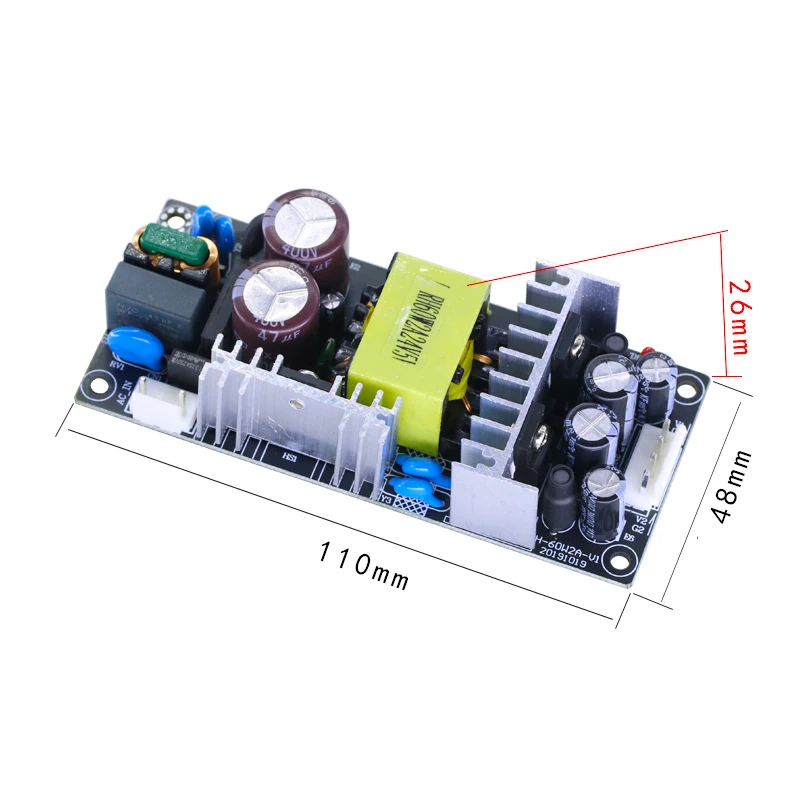 Dual Output Power Supply 5v3a and 12v3a AC-DC Power Module 220 to 5v2a and 24v2a Dual Power Supply Board