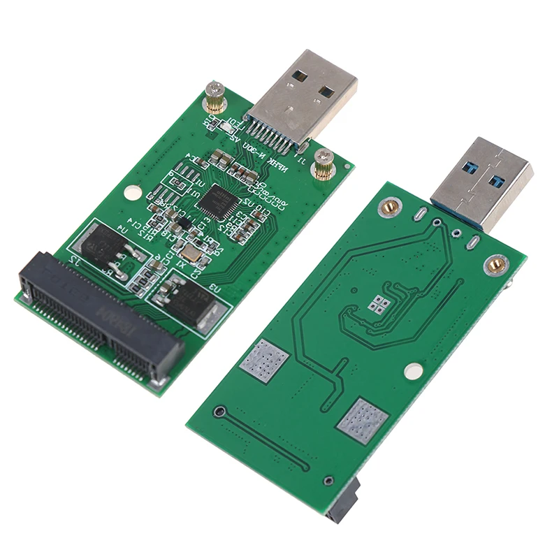 

1 шт., внешний конвейер Mini USB 3,0 на PCIE mSATA SSD PCBA