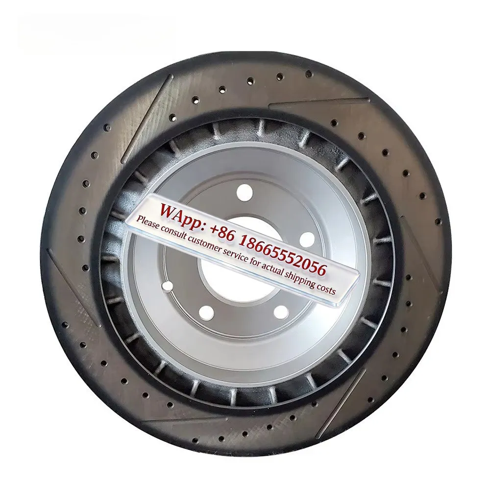 For Lightweight High Carbon Racing Sports 358mm 28mm Brake Disc ISO9001 Certified 1 Year Warranty for Cayenne