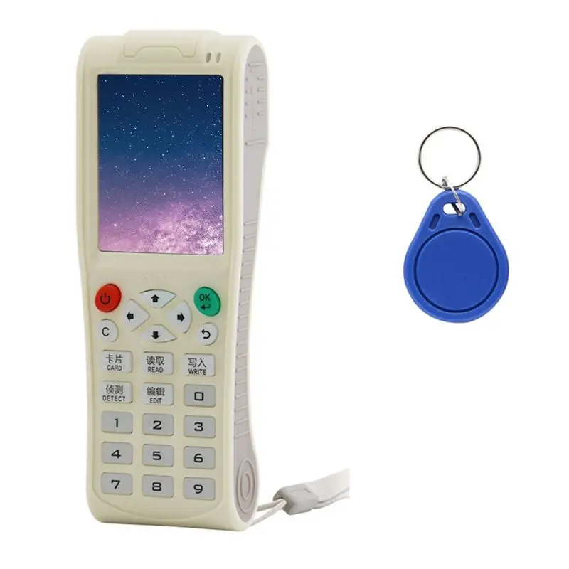 A42T-T5577 RFID Duplicator 2025 Smart Card Reader Writer 13.56Mhz 125Khz Wifi Tag Copier Encryption Key Programmer