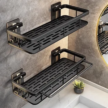 Stainless Steel Suction Storage Rack – Rustproof 1