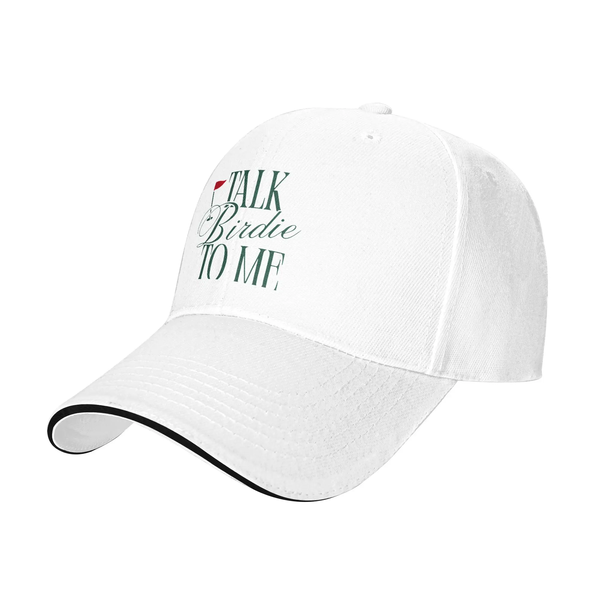 Talk Birdie to Me Funny Golf Master Golf Lover Baseball Cap  Women Men Print Trucker Hat Fishing Sun-Proof Snapback Cap