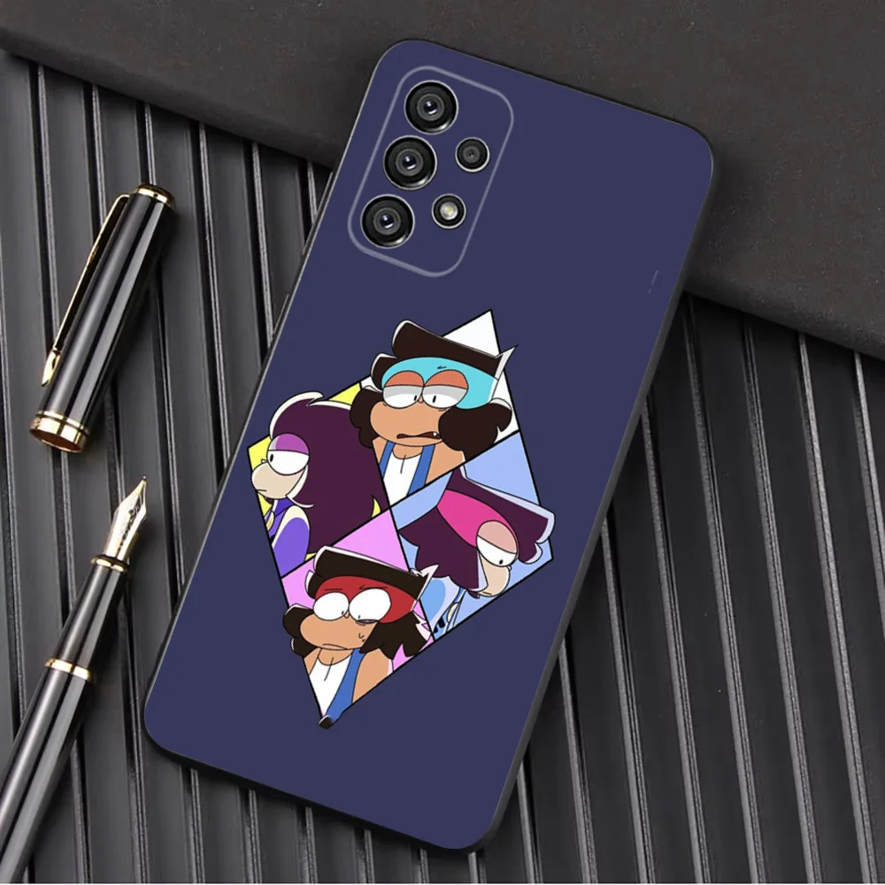 حافظة لهاتف سامسونج جالاكسي A13، A21s، A22، A31، A32، A52، A53، A71، A80، A91 غلاف أسود ناعم #5