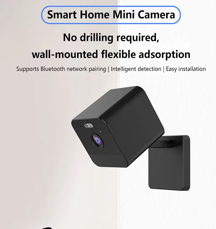 

3 МП 1296P Wi-Fi IP-камера с приложением, питанием от аккумулятора, полноцветным изображением, ИИ-обнаружением человека, для домашней безопасности, видеонаблюдения, радионяня, новинка 2026 года