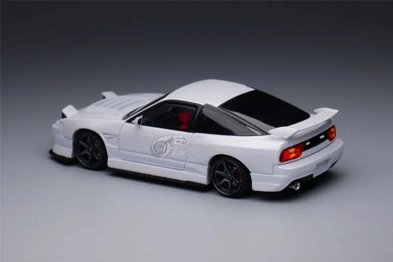 Microturbo MT 1:64 nissan 180SX Spirit MIYABI limited 1499pcs Collection die cast alloy car model decoration gift