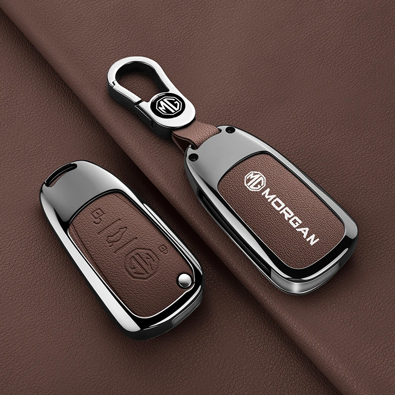 Styling Zinc Alloy Car Key Case Cover Holder Protection For Morris Garages MG Cyberster 2024 Smart Remote Keyless Accessories