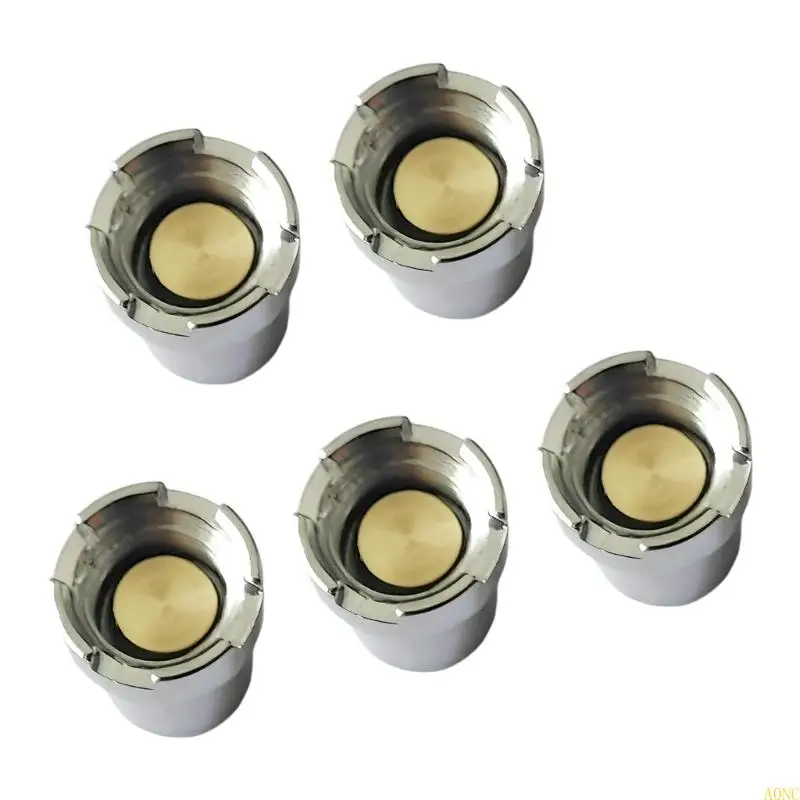 A0NC Pack of 5 Universal CBD Connector Brass Iron Texture Effortless Installation Suitable for Current Transfer