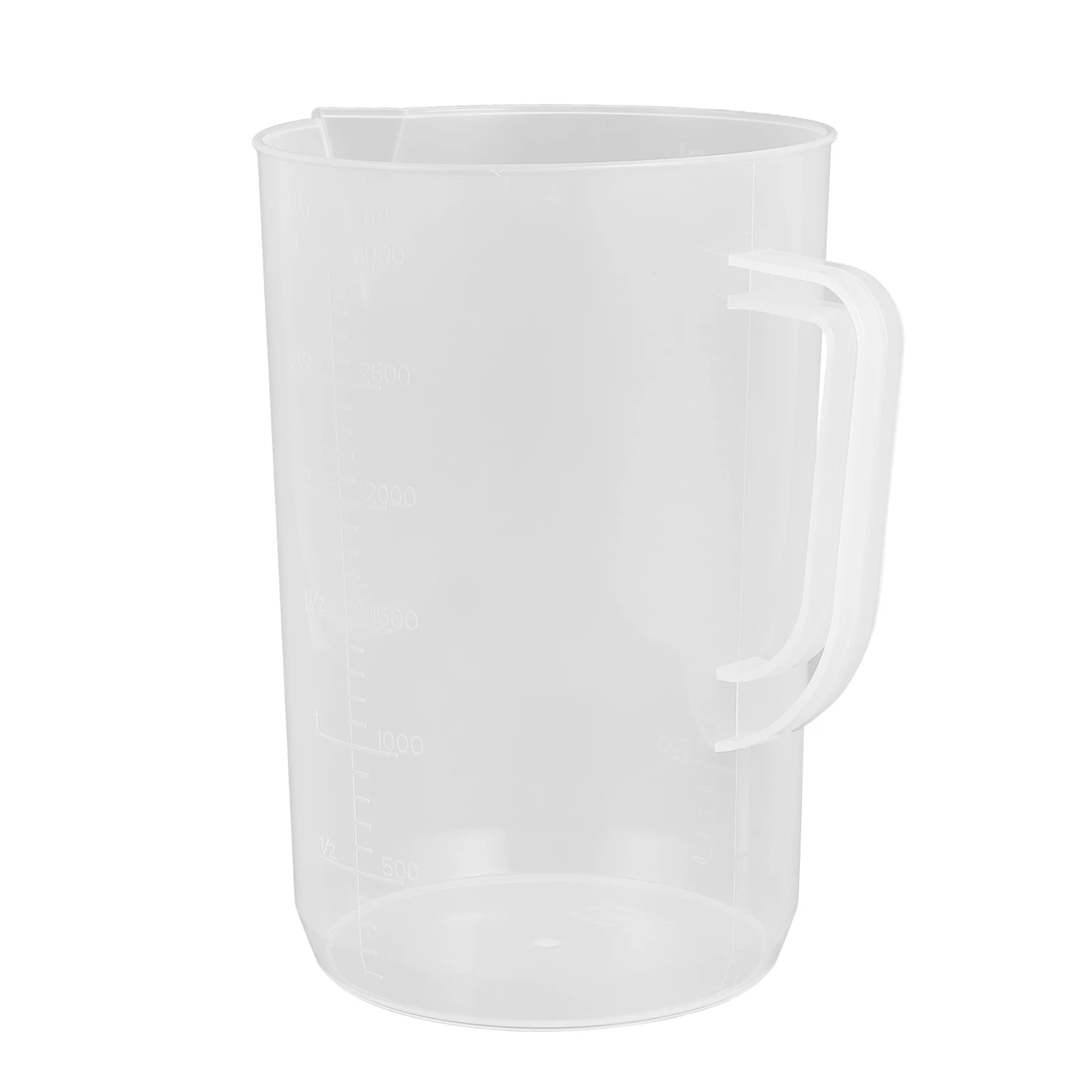 Measuring Cup Large Capacity Plastic Graduated Measuring Cup Laboratory Beaker multiuse clear Oil Measuring pot Kitchen Baking