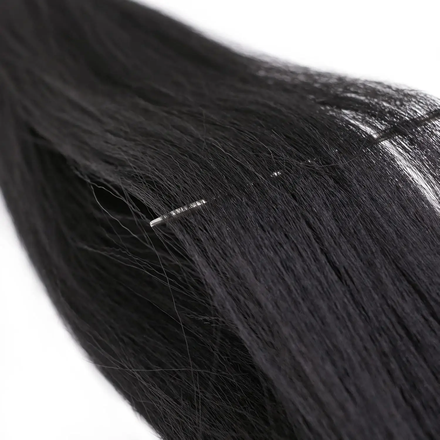 وصلات شعر صناعية ممتدة مسبقًا بطول 26 بوصة من ياكي إز للنساء