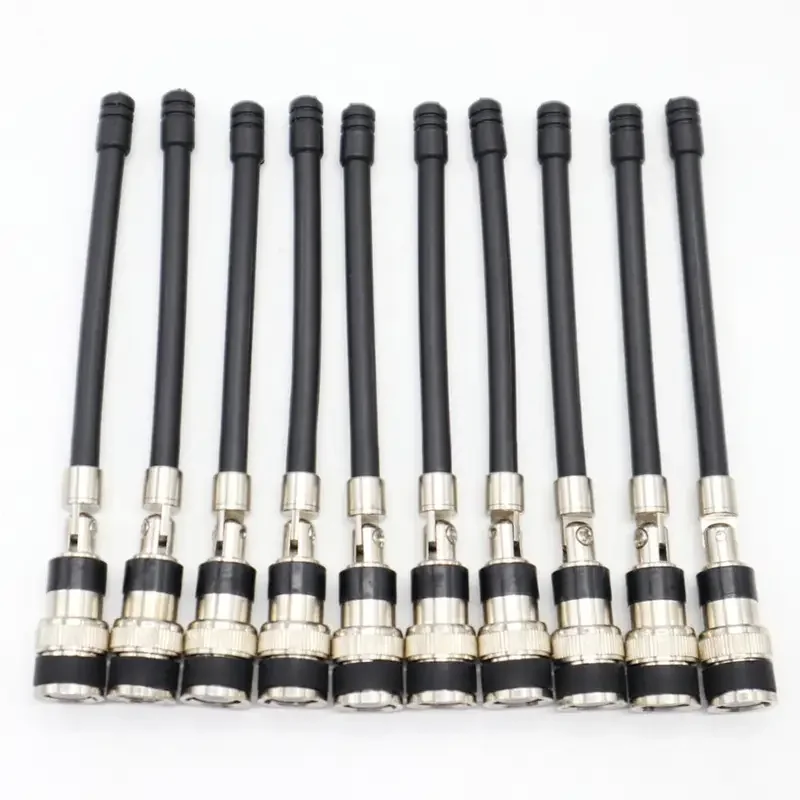 

10PCS BNC UHF Microphone Antenna For Shure PGX24 SLX24 PG58 58 SM series BT-58A Series Wireless Mic Frequency 400-900MHz