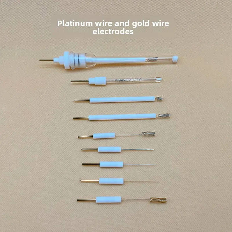 Pt505 Platinum Wire Ring Electrode Platinum Spring Ring Auxiliary Counter Electrode Salt Bridge Fiber Optic Cable