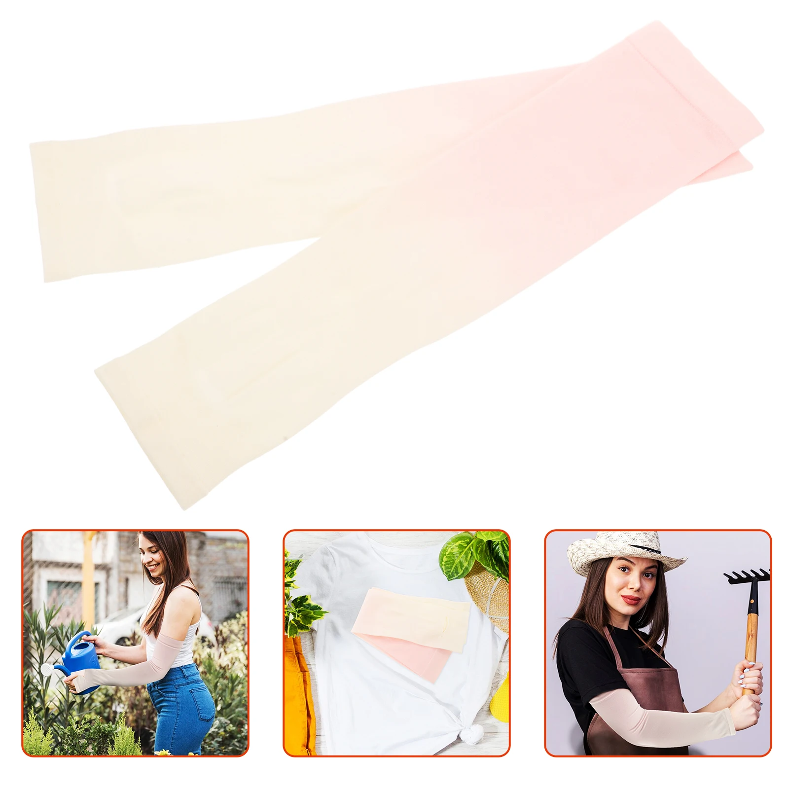 

Uv Protection Sleeves Ice Silk Cooling Sun Protection Arm Covers For Women Men Summer Sports Driving Cycling Fishing