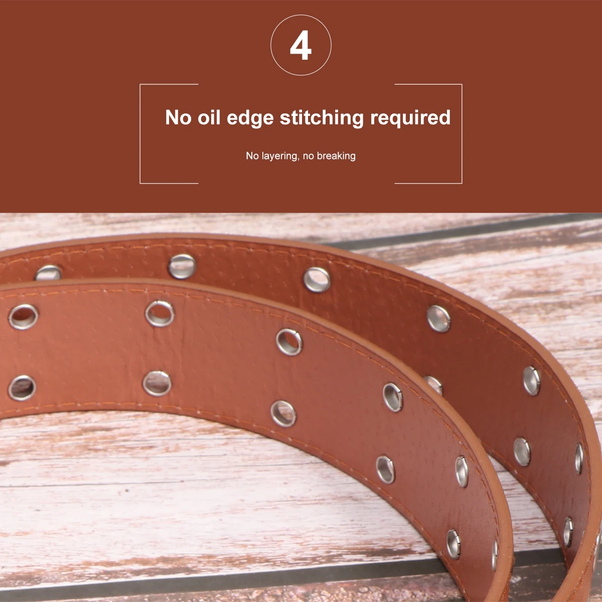 

PU for Men Women Punk Style Waist Durable Adjustable Double Row Holes Unisex Gift Idea Simple Man Belt Woman