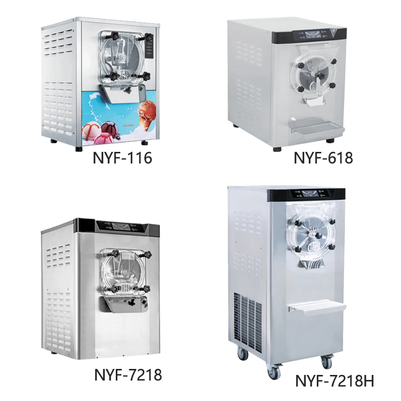 forIce Cream Makers Automatic Gelato Making Machine Batch Freezer Hard Ice Cream Machine For Business Food Truck