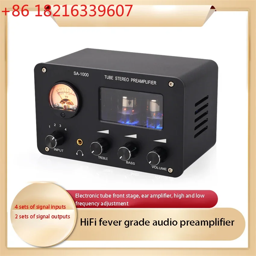 Fever Audio Lossless Switching Amplifier HiFi Amplifier Audio Electronic Tube Tone Pre stage Gallbladder 20HZ-20KHZ