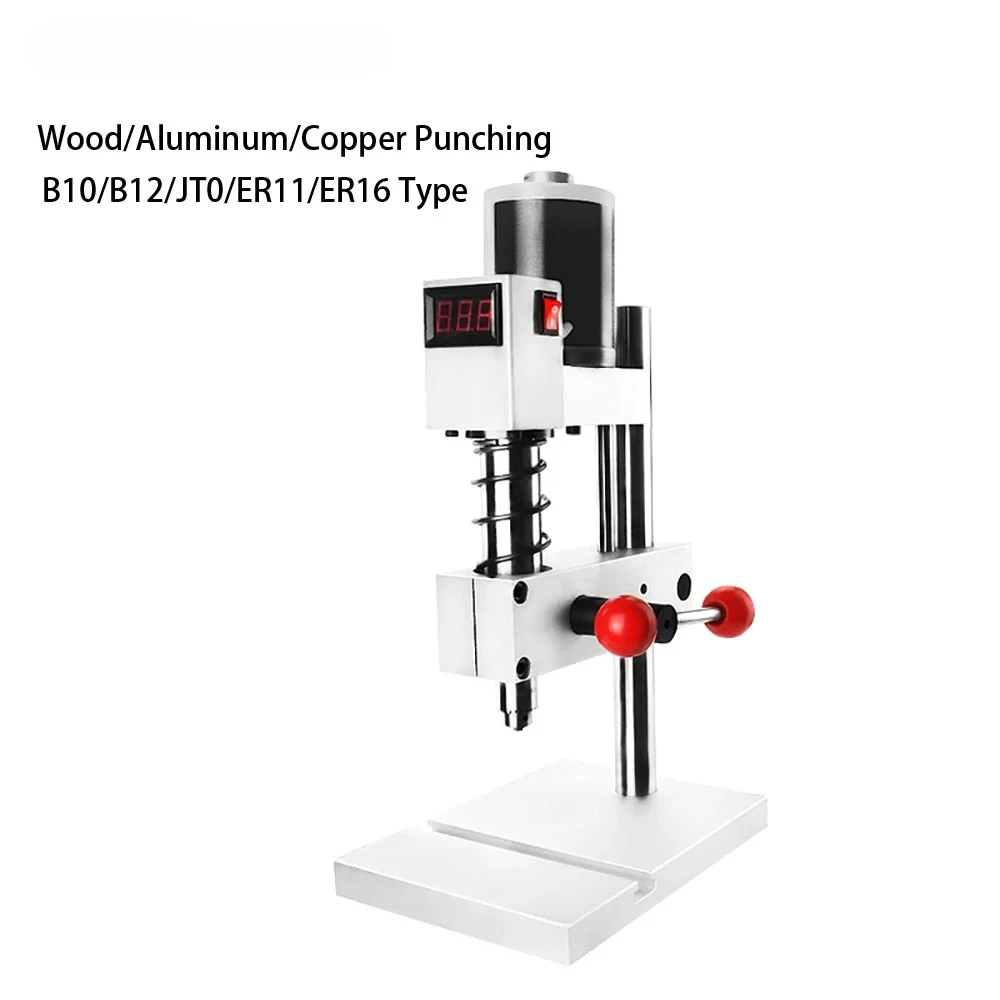 

Mini Precision Stainless Steel Aluminum Beads Drilling Tapping Machine DIY B10/B12/JT0/ER11/ER16 Bench Drill Chuck Woodworking