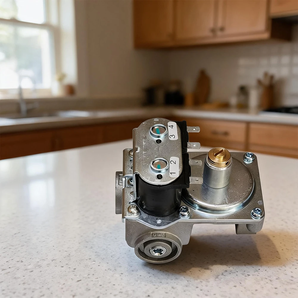 For Suburban SW RV Water Heater Gas Valve Replacement with Aluminum Construction and Standard Thread Connections