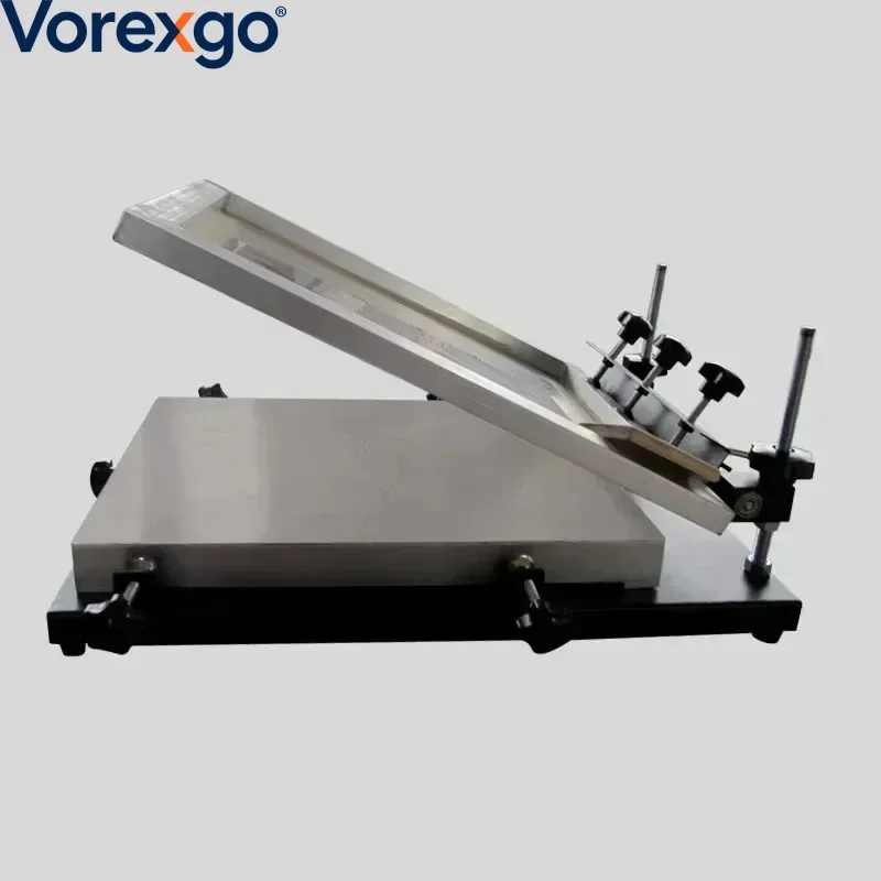 PUHUI Manual Solder Paste Printer SMT Stencil Printer 300x240mm 440x320mm 600x420mm Chips PCB Silk Screen Printing Machine