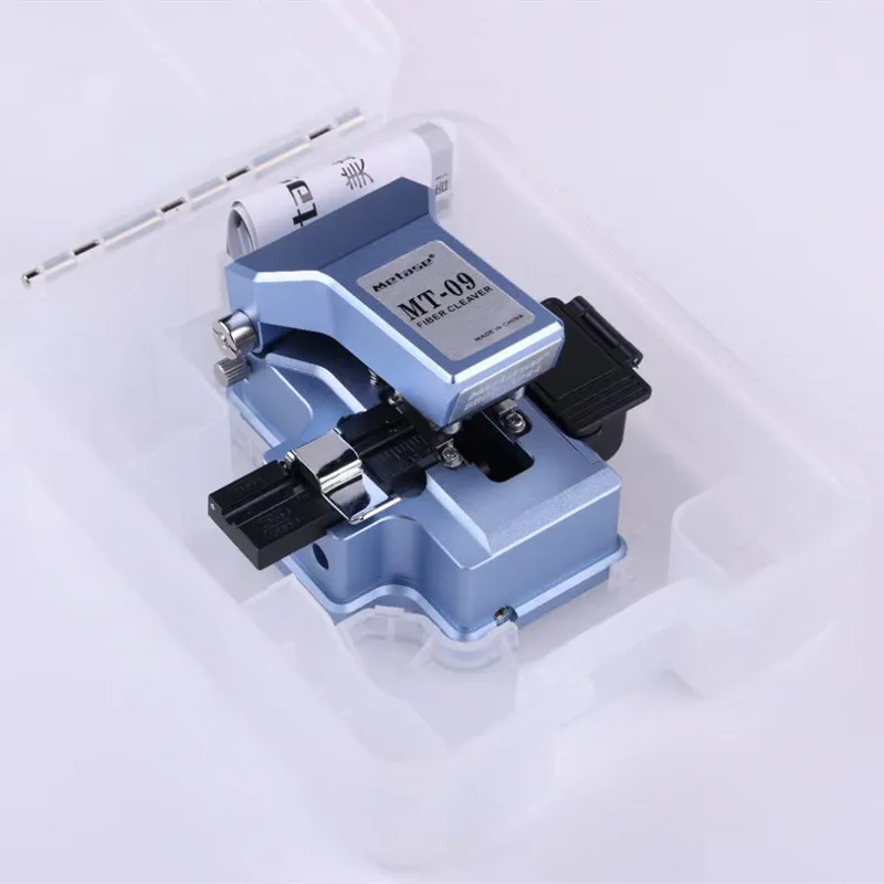 الأصلي Metase MT-09 عالية الدقة الألياف البصرية قطع الألياف الساطور عالية الدقة خطوة واحدة سكين قطع الألياف البصرية #4