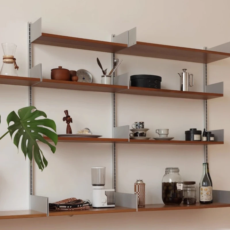 Wall Mounted Storage Rack Metal Suspended Organization Storage Racks Household Floating Wall Shelf Living Rooms Organizers