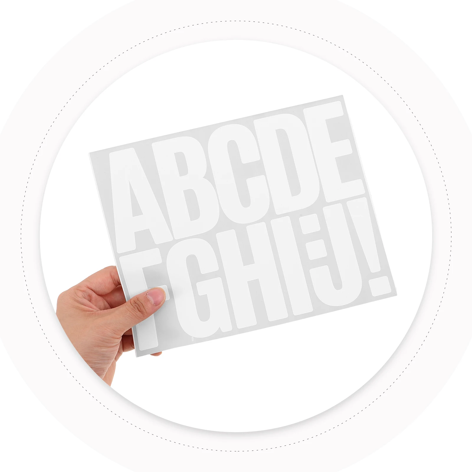 

36pcs Self Letter Letters For Bulletin Board Stickers Mini Small Alphabet for Bulletin Board Office Decor Versatile Vinyl