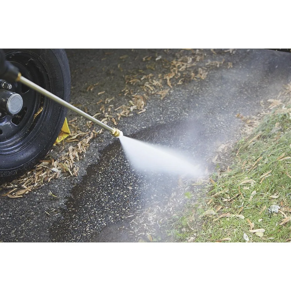 Gas Cold Water Pressure Washer, 3400 PSI, 2.7 GPM, Maintenance-Free Axial Pump, Steel Tube Frame