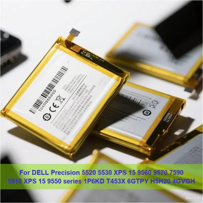 

Аккумулятор для DELL Precision 5520 5530 XPS 15 9560 9570 7590 5510 XPS 15 9550 серии 1P6KD T453X 6GTPY H5H20 4GVGH
