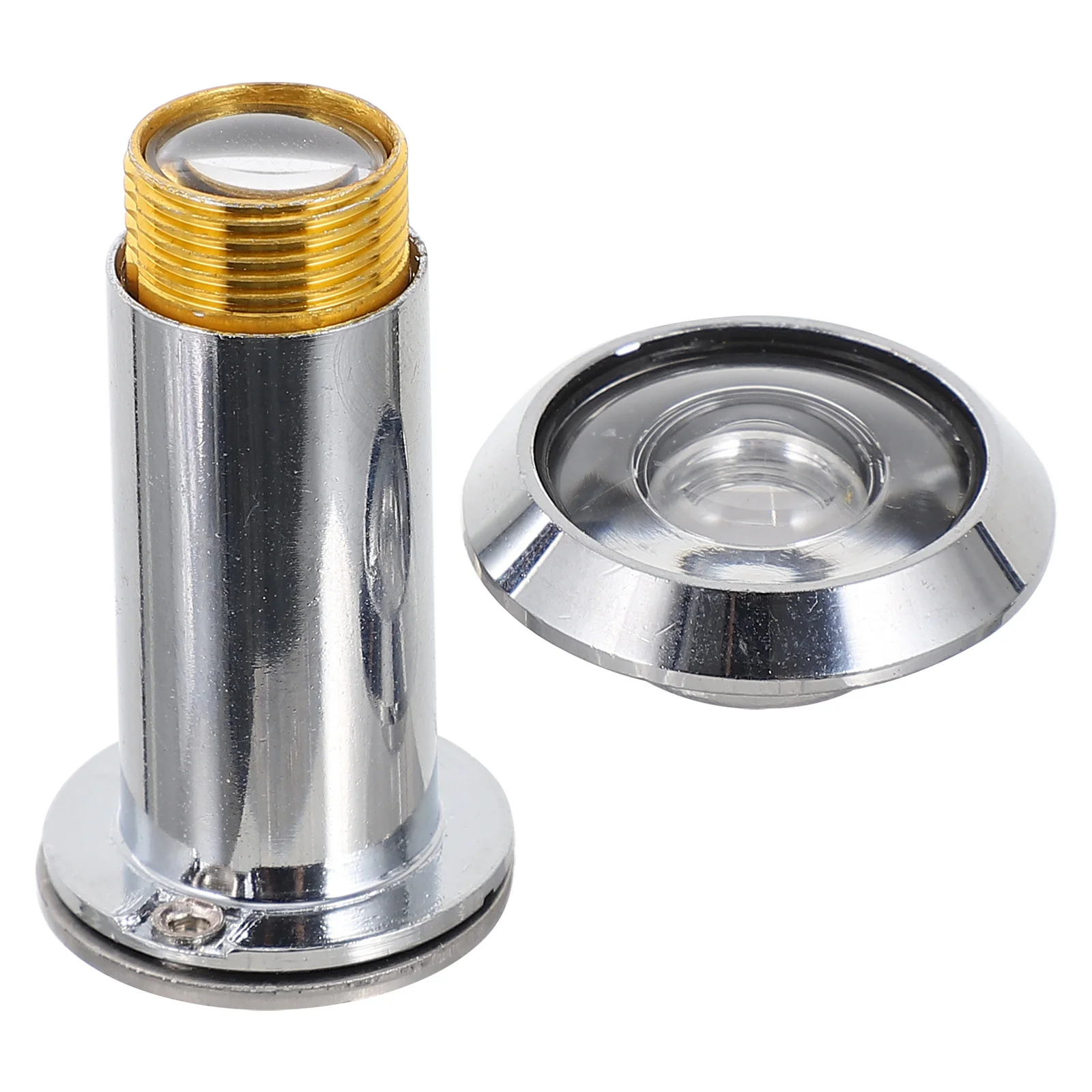 

Door Chain Lock Apartment Office Peephole Adjustable Zinc Alloy Viewer Observer