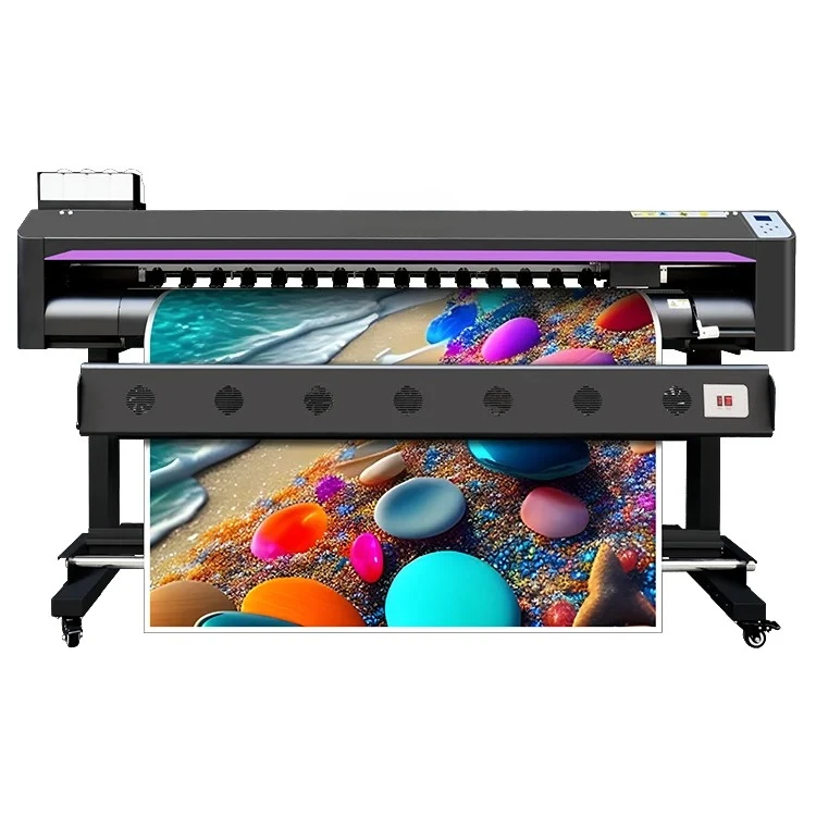 New Model Locor JD1801 Eco Solvent Printer 6.2ft Single XP600/DX5/i3200 Head Tarpaulin Printing Machine