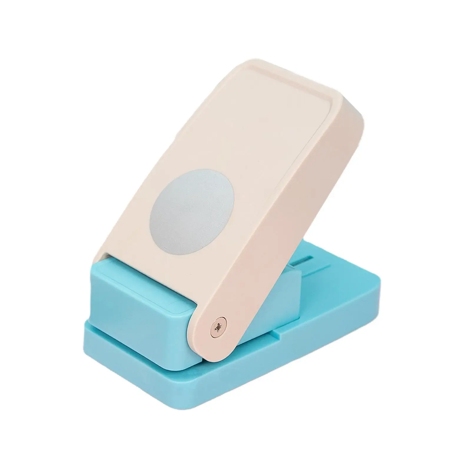 Paper Puncher Label Punch for Scrapbooking File Tabs DIY Cards Embossing Tool with Compact Size and Easy Press Action
