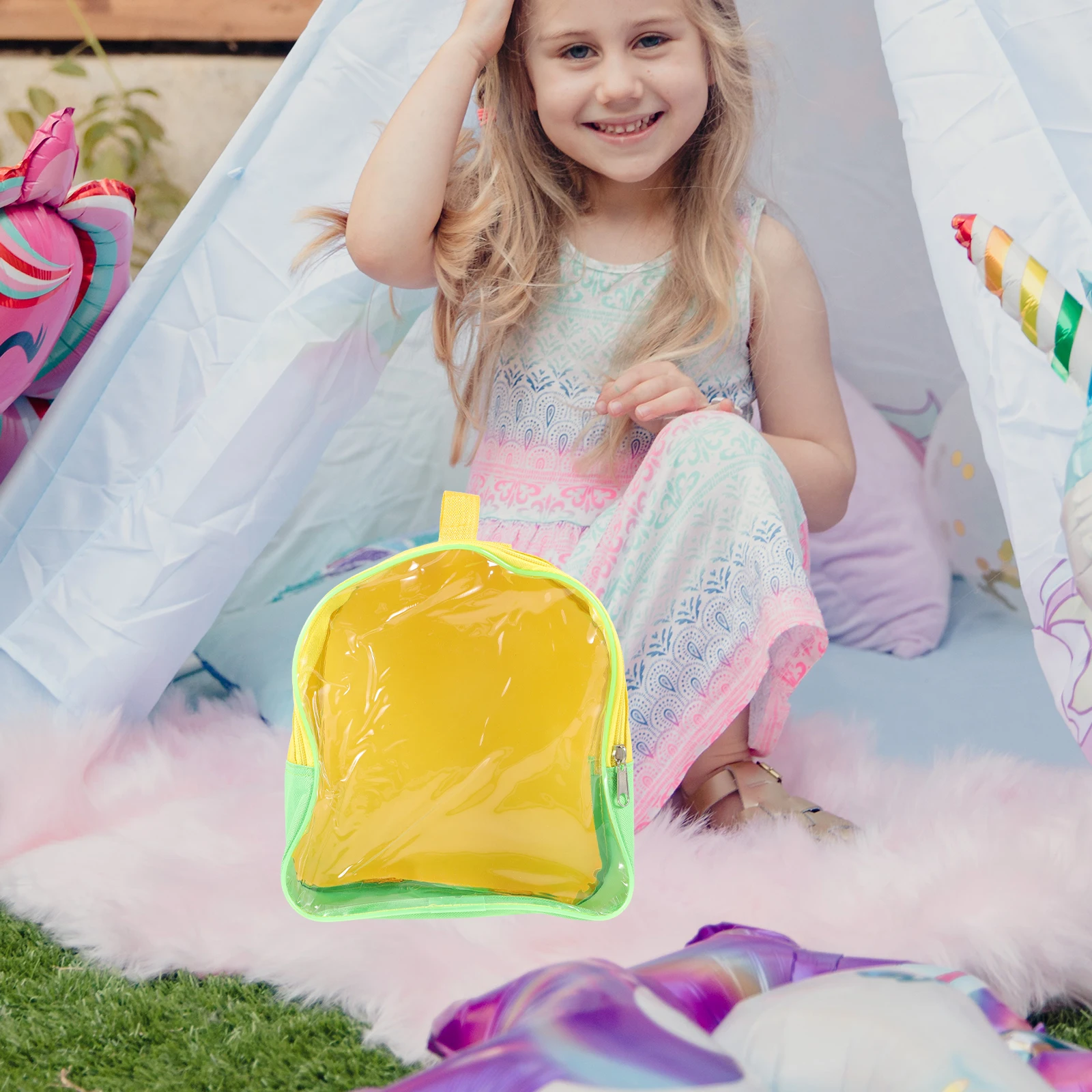 

Percussion Backpack Toddler Clear Kid Instrument Bag Kids Instruments Baby Toys for Musical Carrying