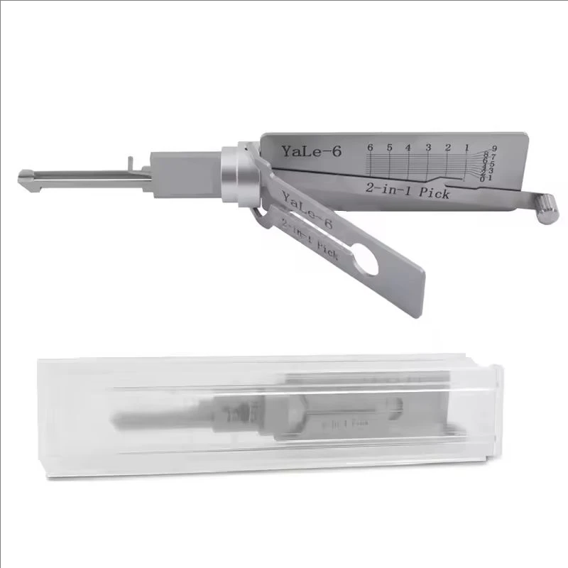 Lishi 2-in-1 Schlosserwerkzeuge SS003 SS003R SS001 SS002 SS002R R52 KW1 KW5 SC1 SC4 SC20 M1 MS2 AM5 R52L für Haustür- und Zivilschlösser – Detail 13