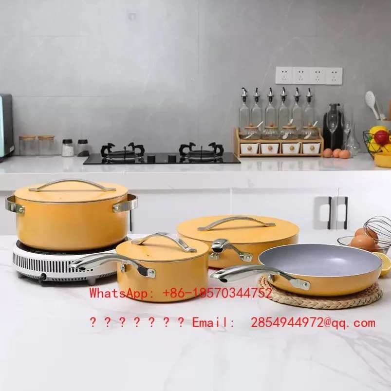 

Set Soup Pot 24CM/4.1L, 28CM/6.3L. 18CM/1.9L, 28CM/4L New Models
