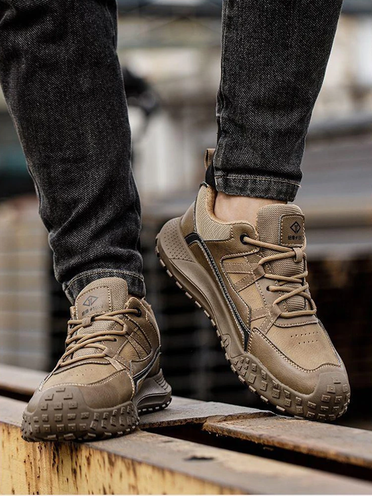 

10kV Insulated Anti-Smashing Puncture Wear-Resistant Safety Shoes for All Seasons Comfortable Breathable Workwear