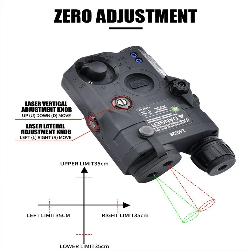 WADSN taktyczna PEQ-15 podczerwieni czerwona zielona niebieska kropka polowania na Laser M600 M600C metalowa latarka biała LED discout Light pasuje