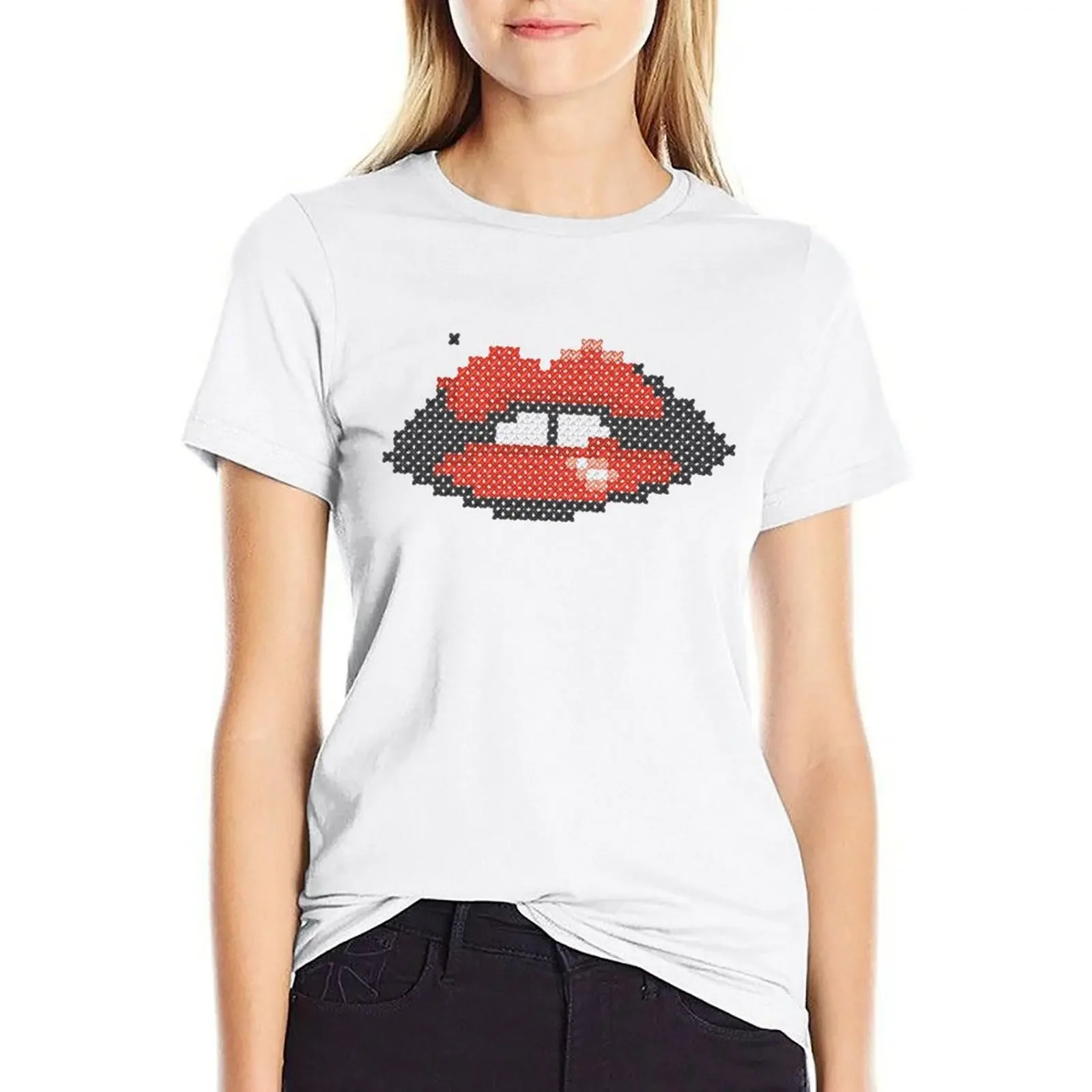 

Literal Material Girl T-shirt summer top aesthetic clothes t-shirt dress for Women graphic