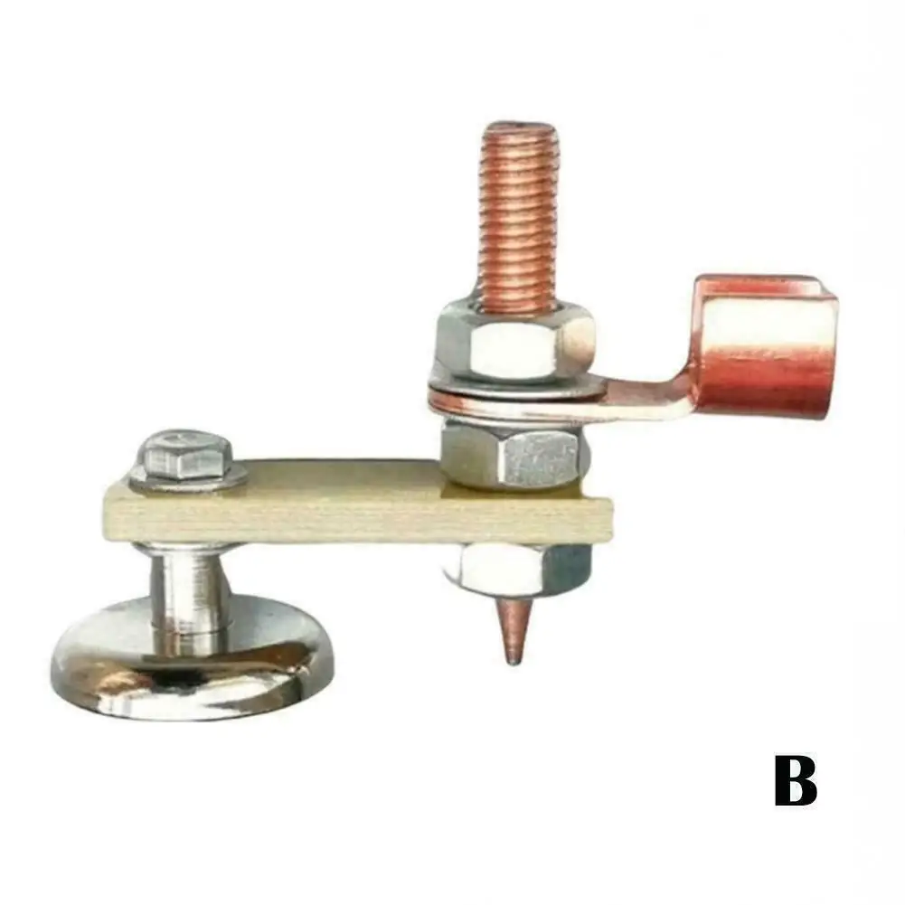 Imagem -03 - Cabeça Magnética Forte do Ímã da Soldadura Suporte da Braçadeira Aterrando o Dispositivo Elétrico Soldador para o Reparo Mecânico 1pc