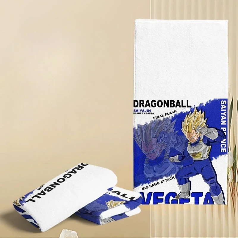 Neues Dragon Ball Kame Sennin Vegeta Son Gohan Niedliches Cartoon-Handtuch für Outdoor-Sportarten, wasserabsorbierendes, schnell trocknendes Schweißwischhandtuch – Detail 4