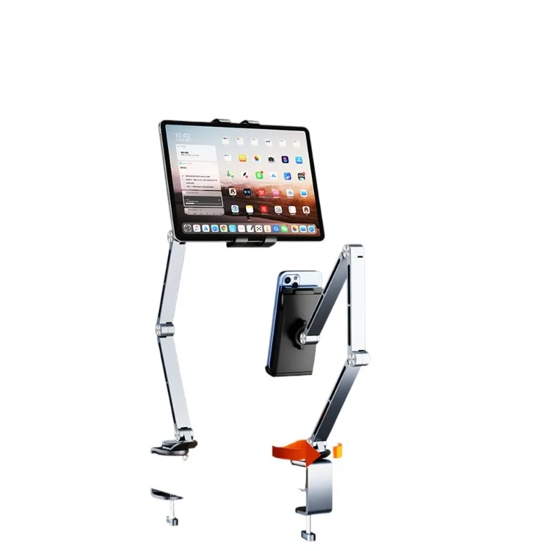 Aluminum alloy desktop bracket, special metal cantilever for tablet, lazy mobile phone bracket can rotate 360 degrees