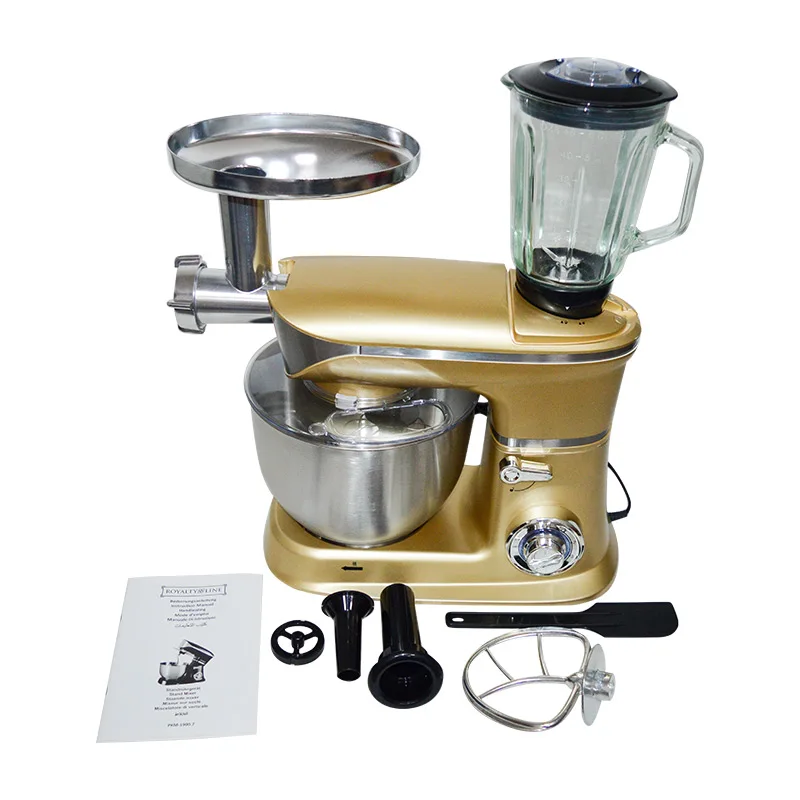 Multi-functional Stand Mixer Kitchen Blender Food Processor Planetary Mixer Egg Beater Kneading Dough Chef Machine