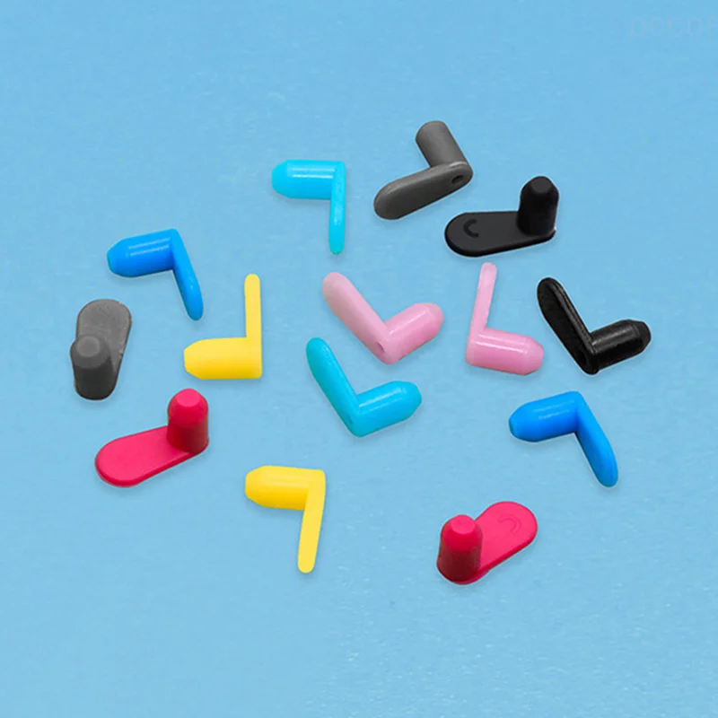 10PCS Ranadom Color Universal Refillable Cartridge Color Rubber Plug Air Hole Plug CISS Kit Parts Accessories