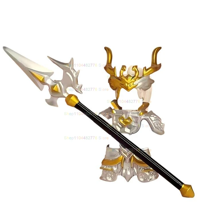 

Famous History Figures General Han xin Chinese Ancient Action Figures Armor Accessories Weapons Building Blocks Models Boys Toys