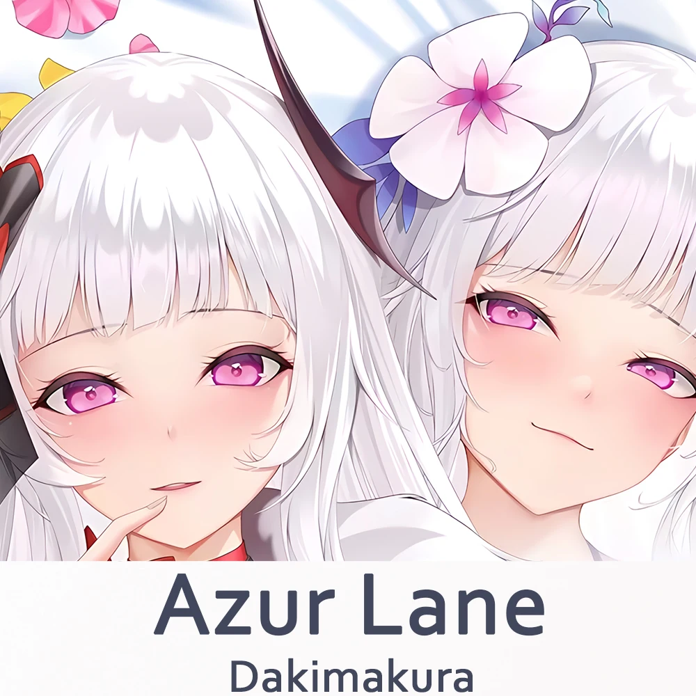 

Azur Lane York Dakimakura 2WAY Hugging Body Pillow Case Anime Pillow Cushion Cover
