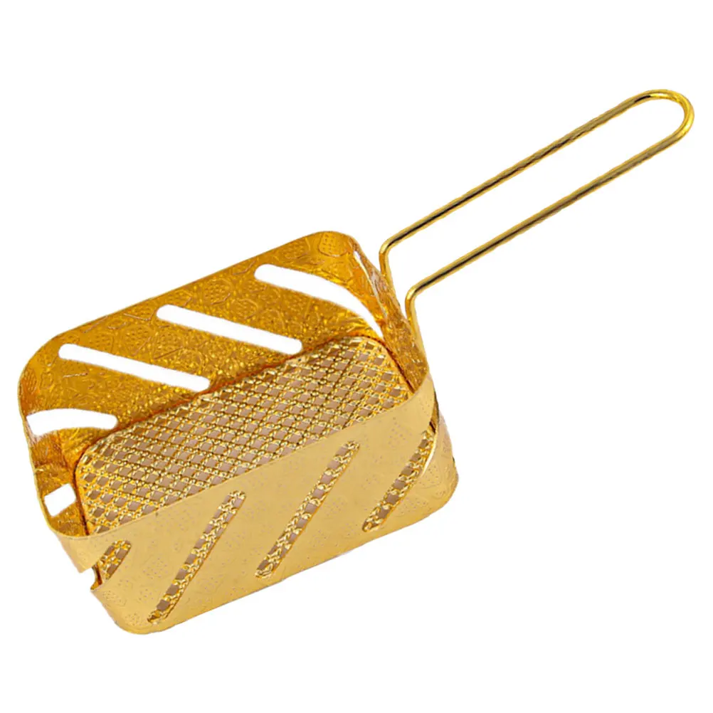 

Metal Fryer Baskets Commercial Deep Frying Basket H Resist Rust High Temperature Wire Metal Basket for Frying Foods Easily