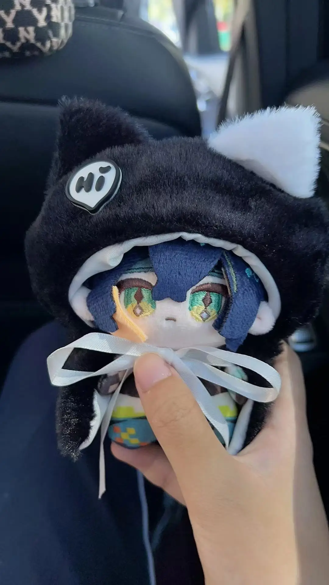 

Stuffed 10cm Anime Game Genshin Impact Kinich NuNu Cartoon Plush Doll Toy COS Dress-up Children Adults Collectible Cotton Gifts