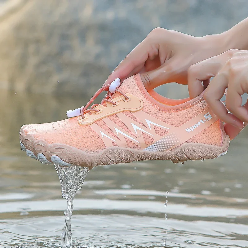 Men's New Arrival Water Shoes Aqua Shoes Quick Dry Anti-Slip Five-Finger Wear-Resistant High-Quality Sneakers Size 35-46